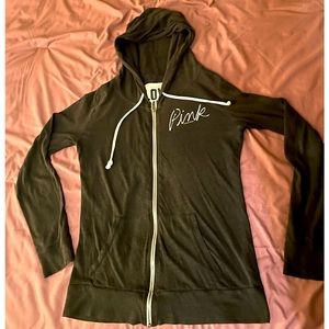 Vs pink black hoodie medium